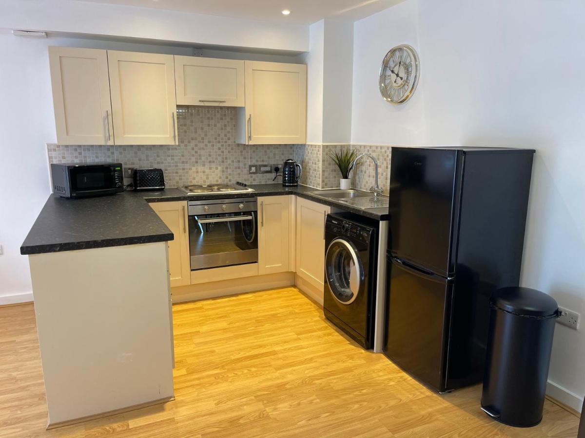 Moda Wigan - Stylish 2 Bed Apartment Central Wigan Ngoại thất bức ảnh